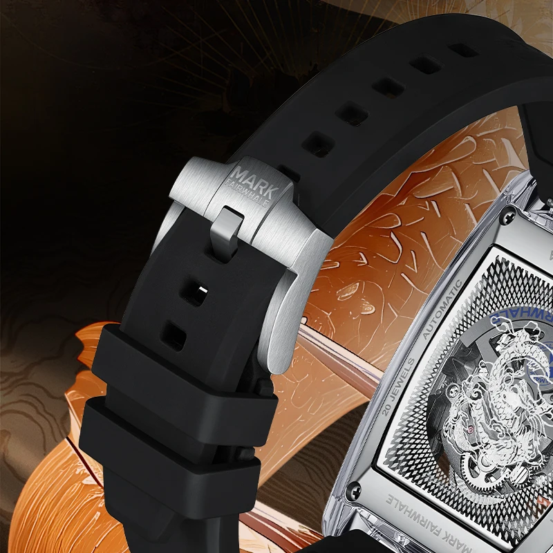 Mark Fairwhale Classic of Mountains and Seas Series High Quality Automatic Mechanical Watch for Men