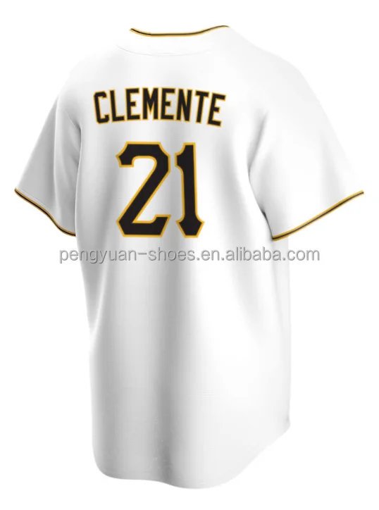 Wholesale Men's Pittsburgh Roberto Clemente Bryan Reynolds Willie Stargell  Ke'Bryan Hayes Gold 2023 City Connect Pirates Jersey From m.