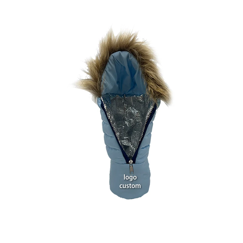 Wholesale Zipper Vodka Wine Jacket Cooler Coat Customized Logo Vodka