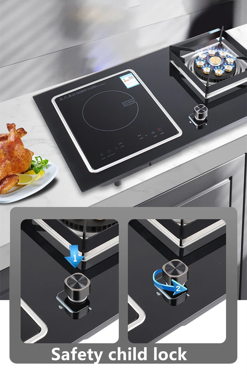 2 Burner Induction National Electric Burner Gas Stove Electric