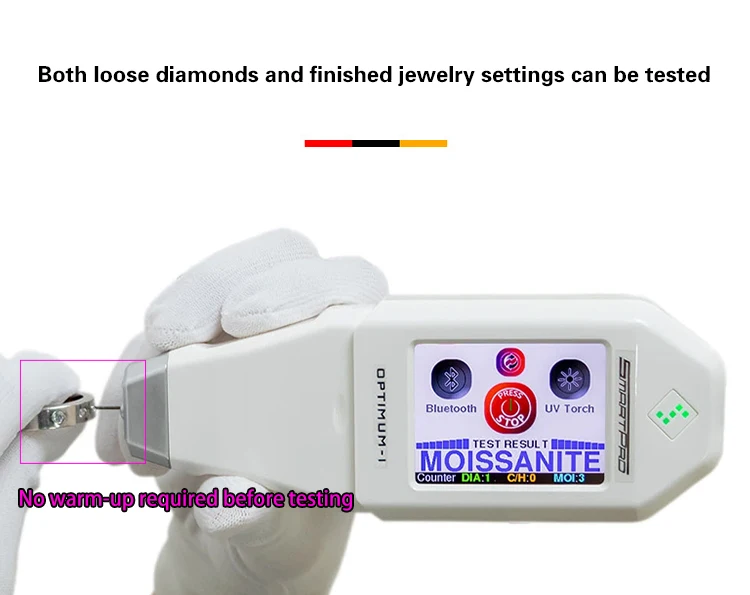 Smartpro Optimum 3 In1 Cvd Hpht Diamond Tester Jewelry Moissanite