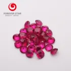 Ruby Corundum Wholesale Trendy Created Stone Created Ruby Red Corundum