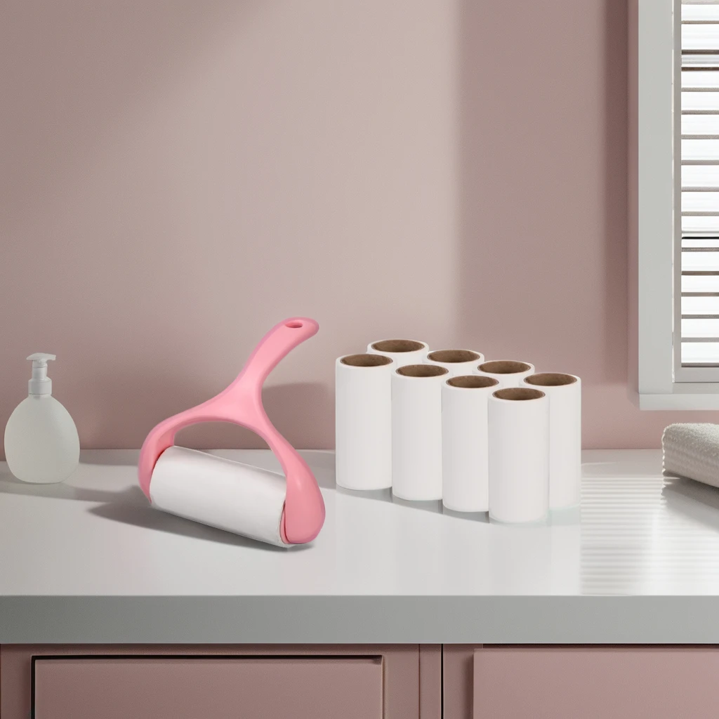 Катушки для ворса липкие рулоны сменные головки удаления пыли