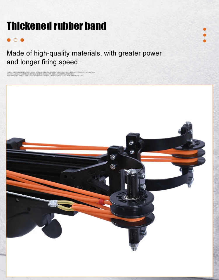 Good Quality Short Slingshot Rubber Band Precise Slingshot For Fish