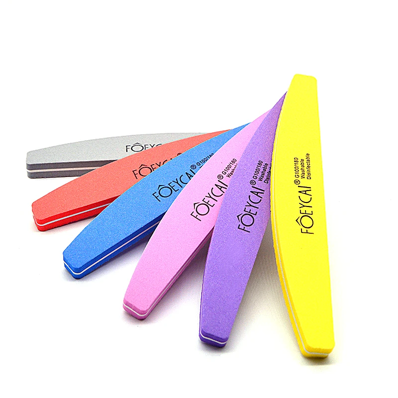 Single Use Manicure 100/180 Grit Square Pink Nail File - Buy Pink Nail ...