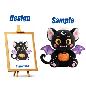 Shengye Halloween Ghost Holiday Advertising Promotion Plush Toys Custom Happy Cartoon Bat Doll Wholesale Stuffed Animal Toy