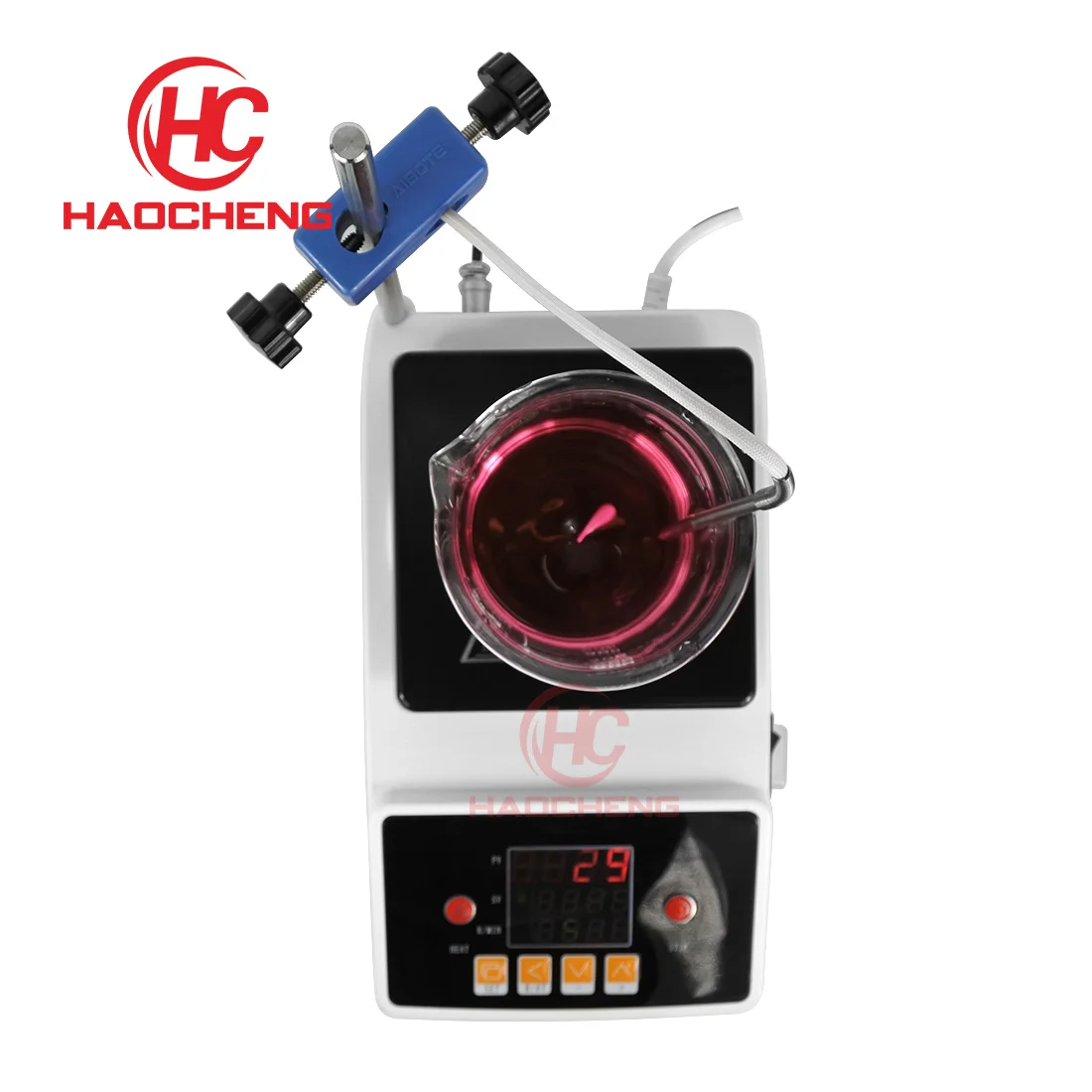 Digitaler Magnetrührer Mit Heizplatte – Laborrührer Bis 2000 Ml, 0-2000 U/min, 0-99°C