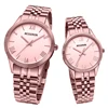 1 piece rose gold watch