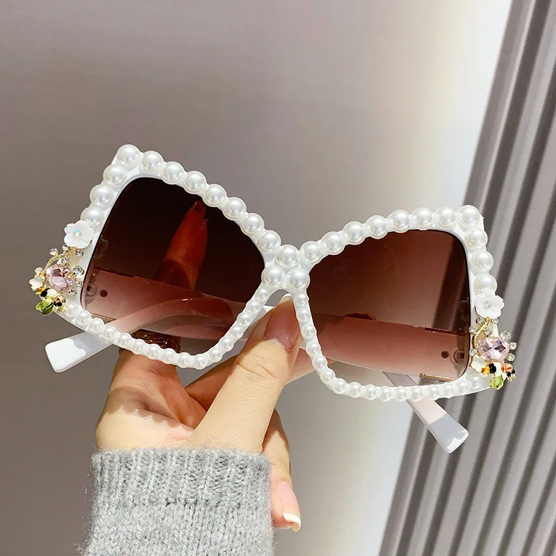 2024 Hot Sale Wholesale Price Adult Heart Sunglasses Big Frame