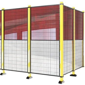 Customized  portable Robotic Welding Areas Work Cells Guarding Fence or Machine Protection