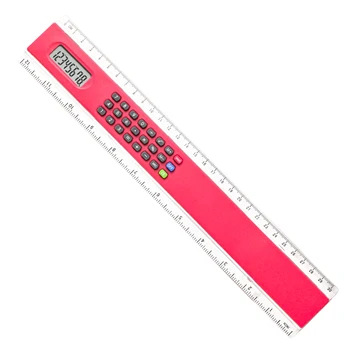 8-digit number office school stationery gift custom colour 30cm ruler calculator for students