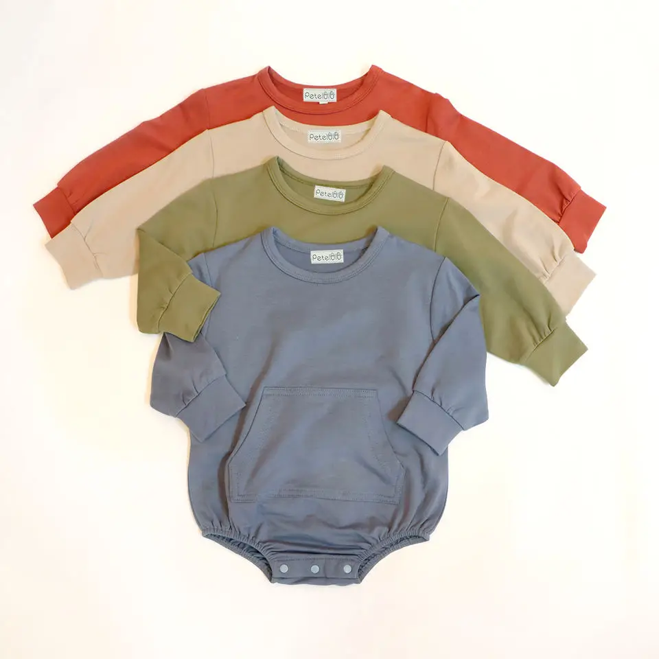 Органическое бамбуковое материал комбинезон детская одежда продуктов пользовательские бамбука детские пижамы, Детская одежда