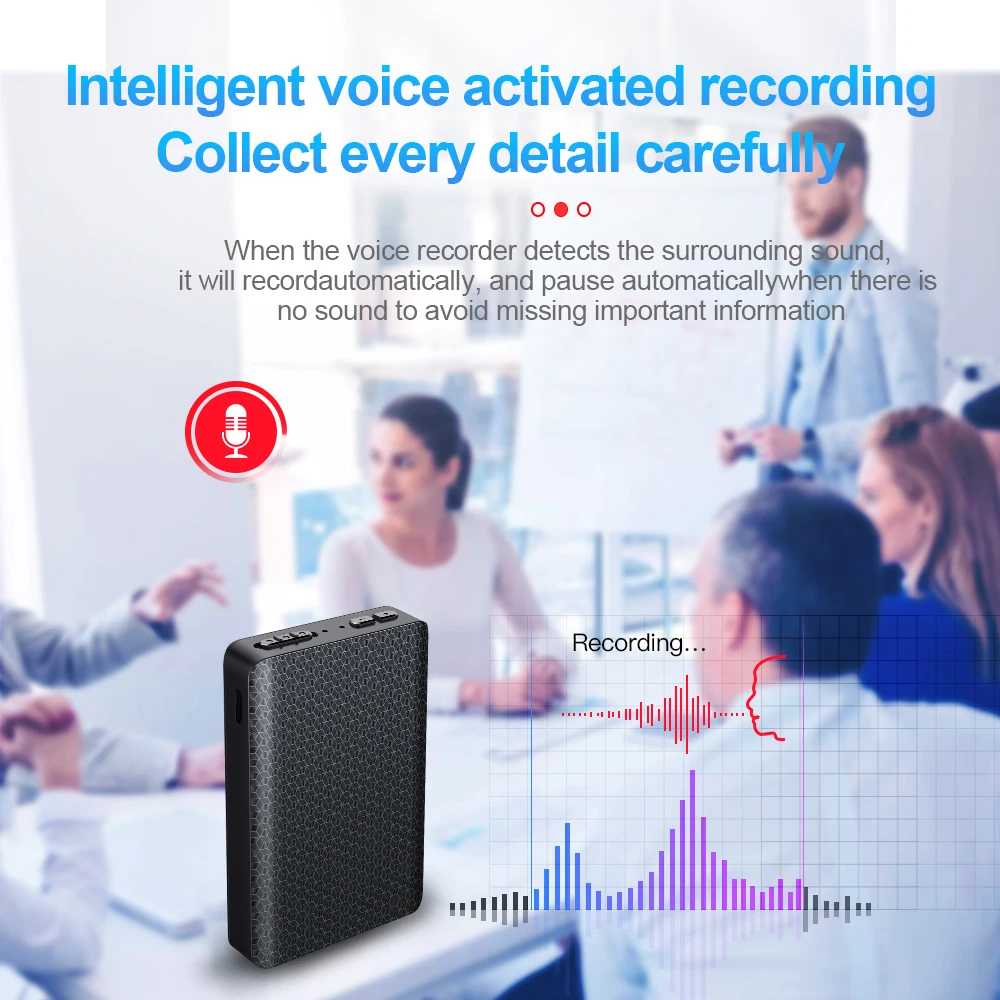 Super Long Time Recorder High Quality Voice Activated Recorder Recorder With Playback Function