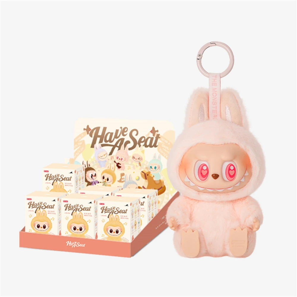 Authentic Labubu Plush Doll Toy Mystery Box for Kids