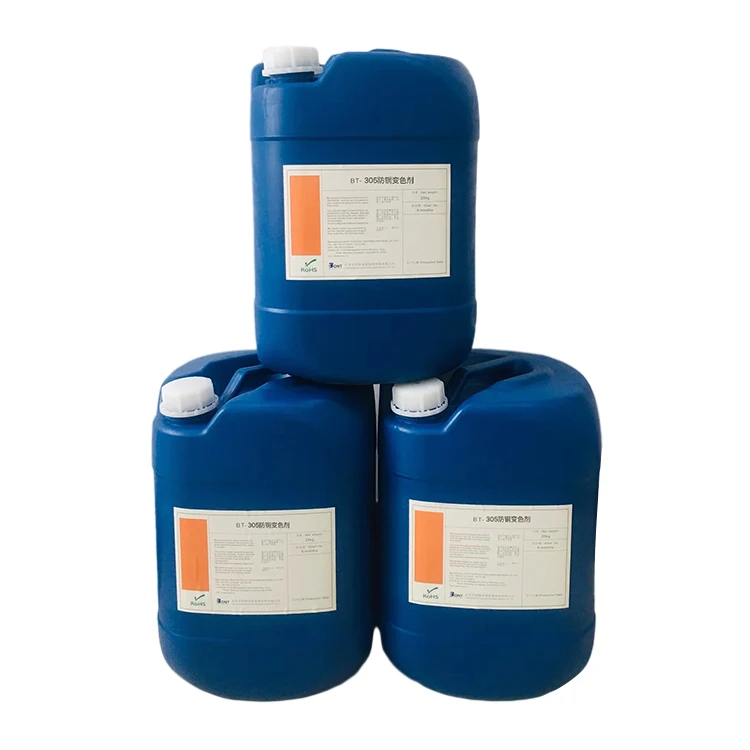 Cyanidefree Copper Corrosion Inhibitor Anticopper Color Change Agent