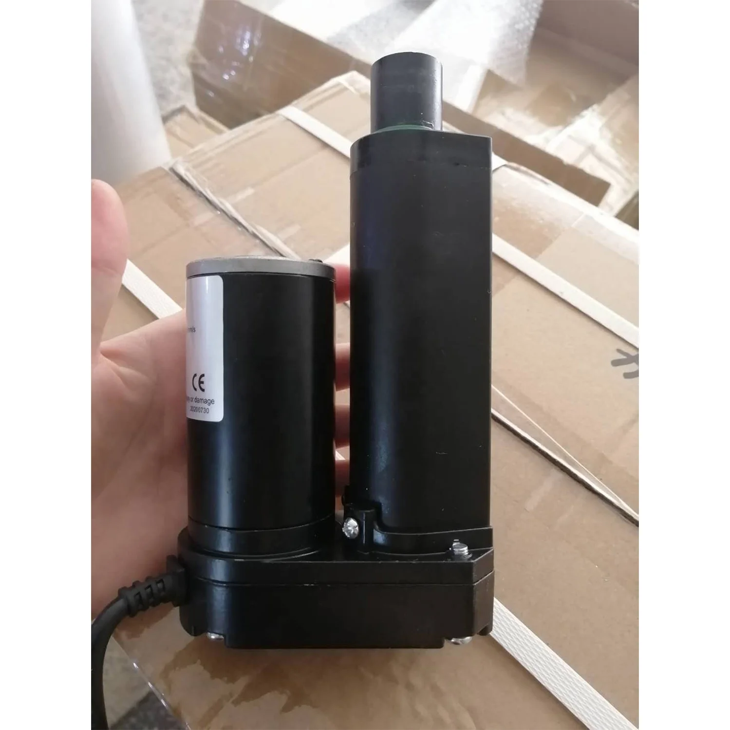 350KG 3500N Synchronized Linear Actuators Mini Electric Piston Dc 12v High Speed Mini Linear Actuator for Adjustable Bed