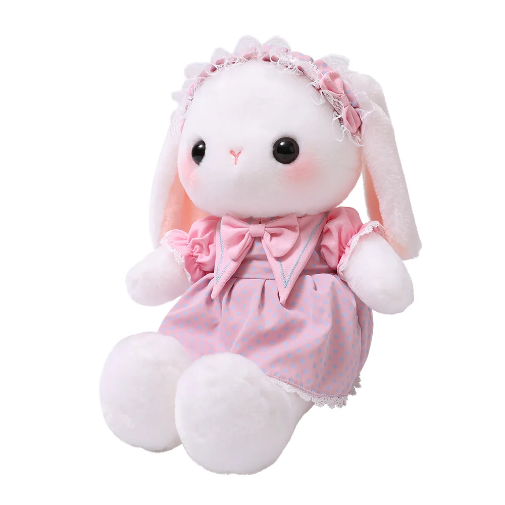 Lovely Korean Kawaii Customize Kids Plush Rabbit Toys Wholesale