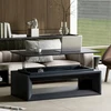 Black + Solid Wood+MDF + Modern
