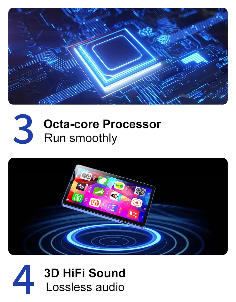 Taidacent 5V 12V 24V Car Ble 5.0 Lossless APE/WAV MP4 MP5 Player Video Audio Decoder Board Module With USB