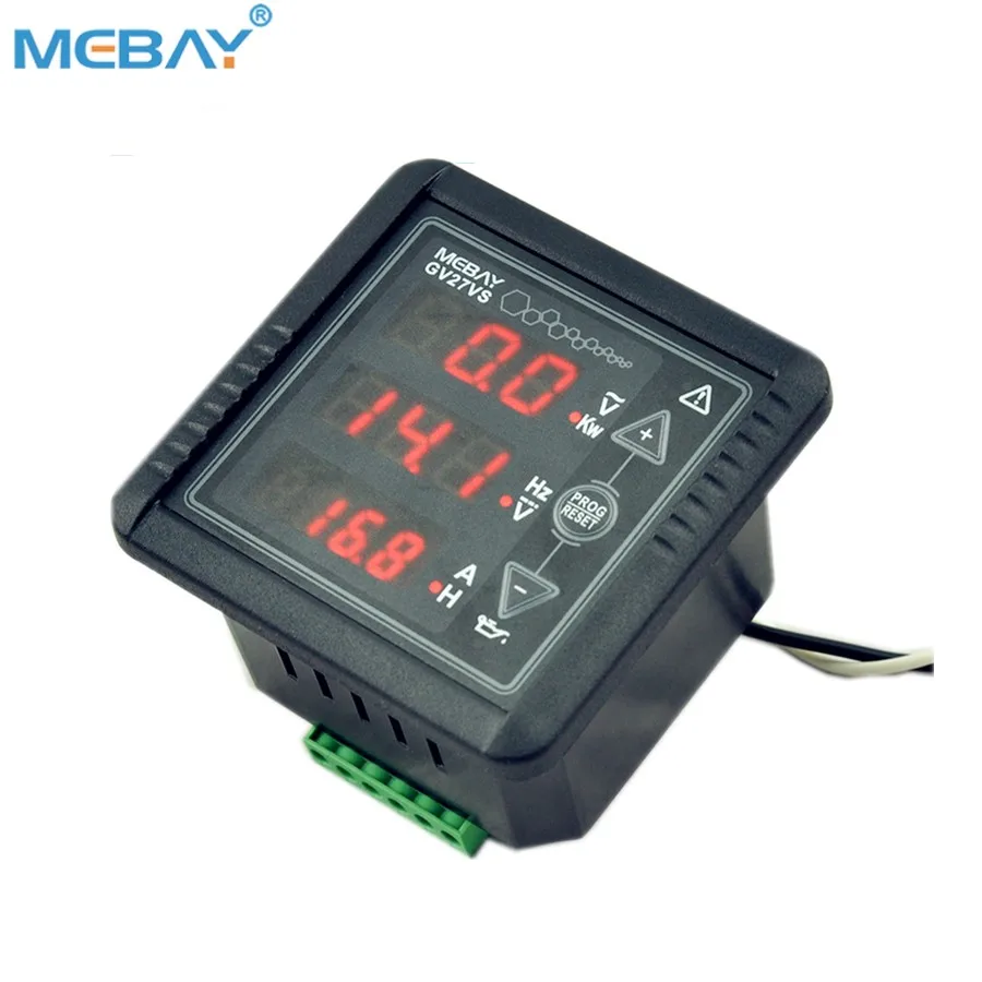 Mebay Digital Panel Meter Multimeter Generator Meter GV27VS With Protection