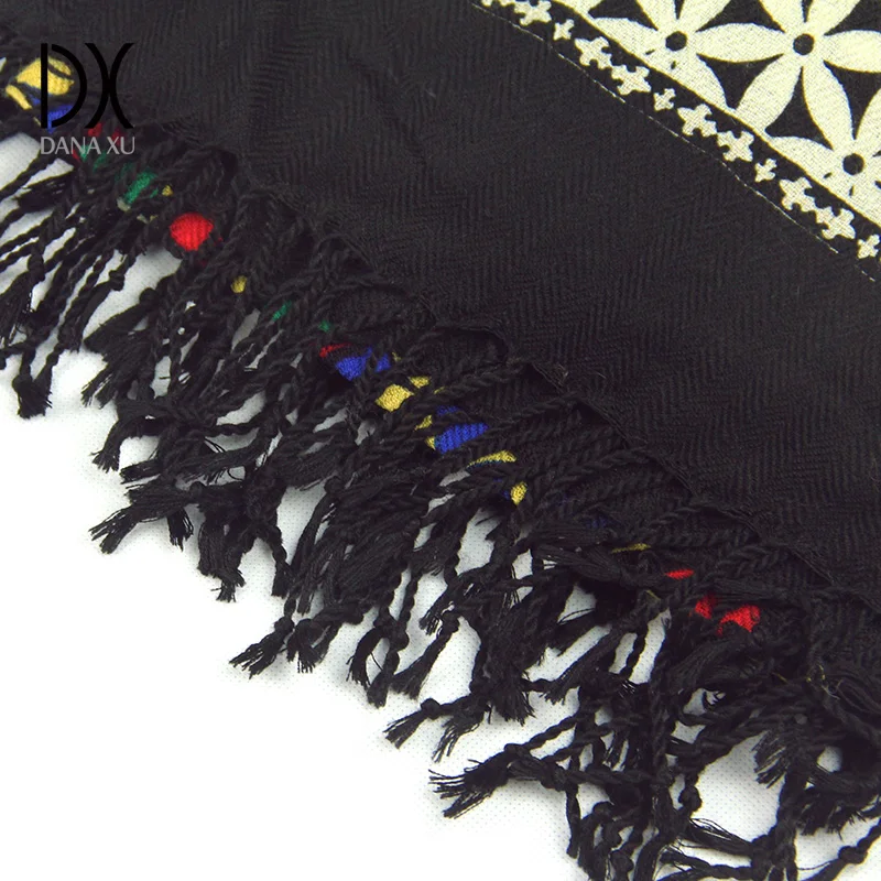 Russianicon - Châle De Châle De Laine Florale Russe Beige Pour Femmes