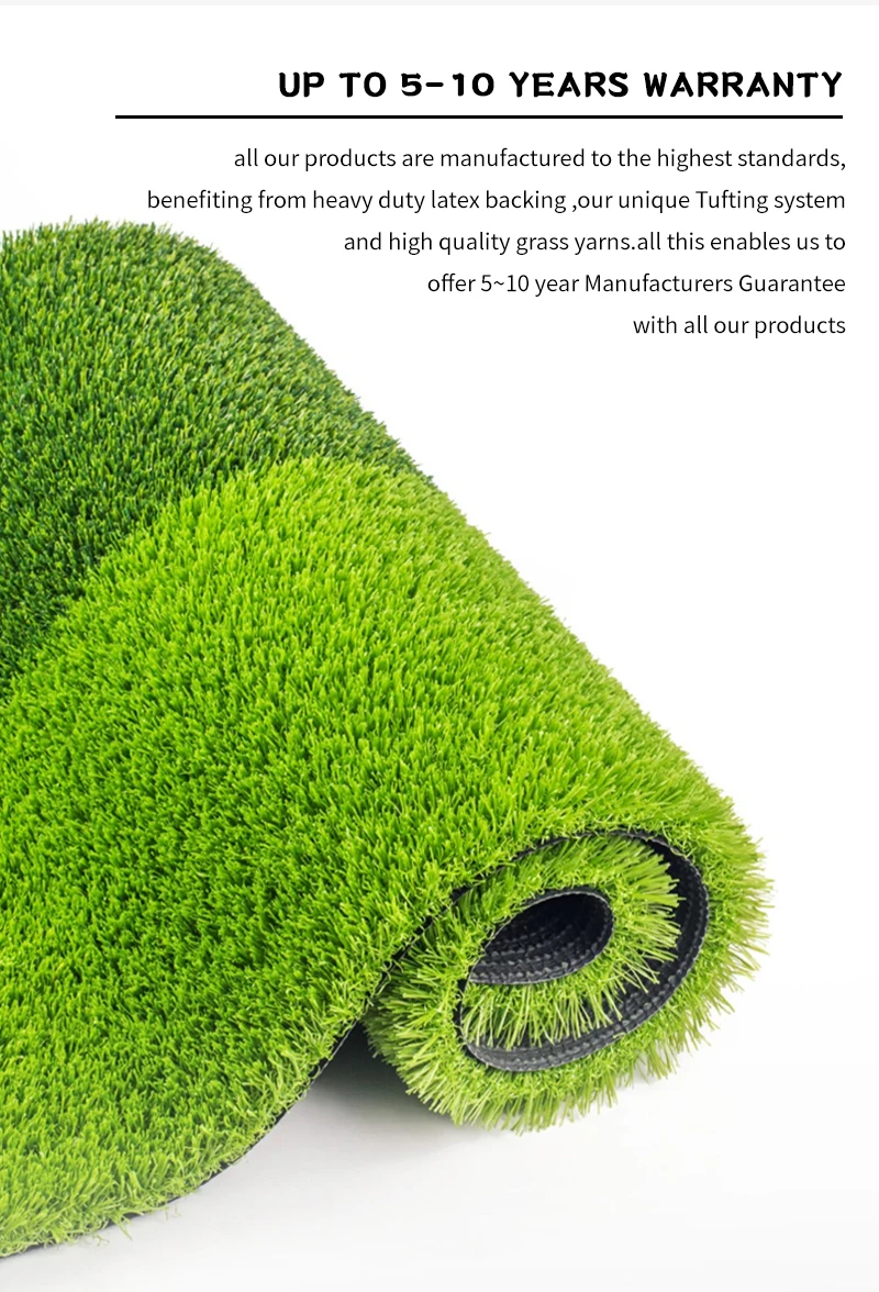 Artificial lawn synthetic grass turf quality guarantee