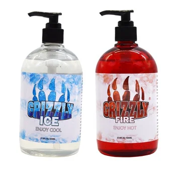 Brown Bear Claw Ice and Heat Lubricating Liquid for Men and Women Sexual Use for Courtyard Fun Water Soluble Brushed Viscous
