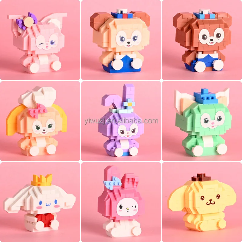 2025 Most Popular ABS Plastic DIY Custom Building Blocks Toy Kit ...