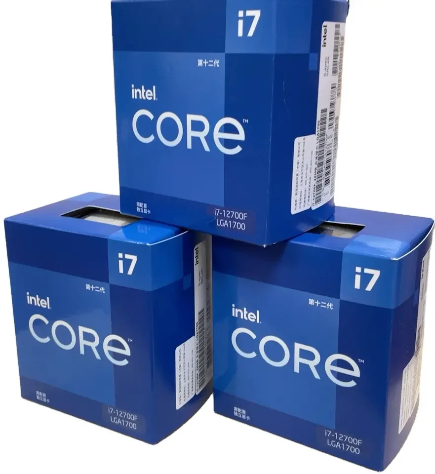 Wholesale Good quality I-N-T-E-L core i9 12700F New In-tel Core i7