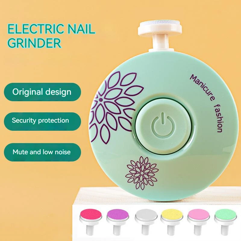 6 In 1 Children Portable Nail Cutter Trimmer Tool Clippers Finger Safe