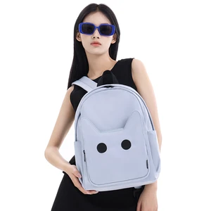 NOXXON Customized Multifunctional Backpack Notebook Backpack Casual Cat Shaped Backpack School Bags for College