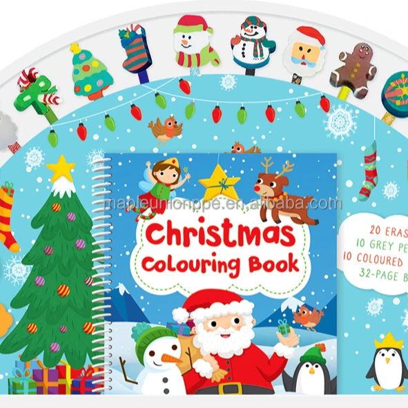 Рождественские карандаши с ластиком резиновый подарок оленей для детей школьные канцелярские товары Рождество