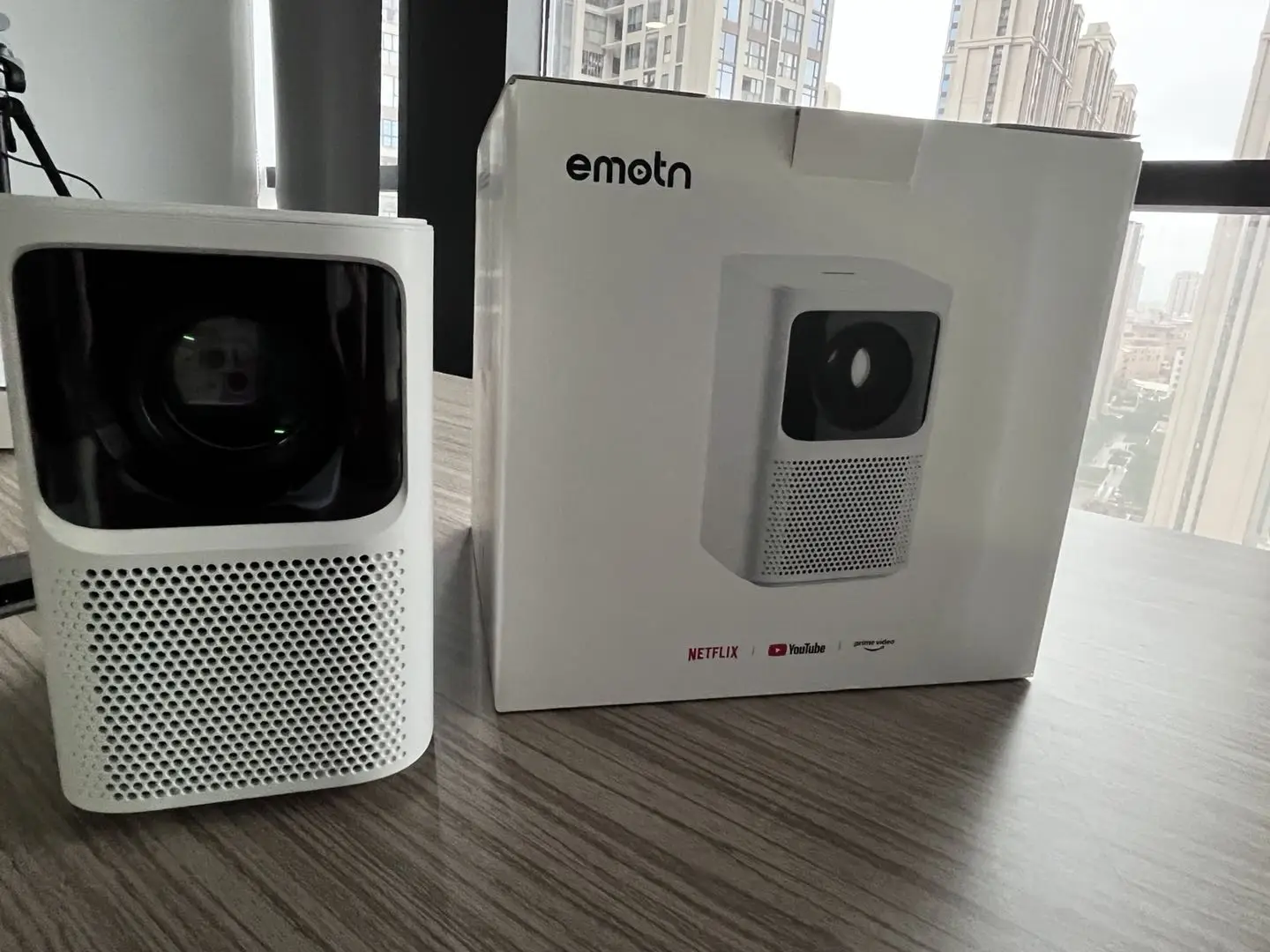 Emotn N1 Mini Projector - Portable 1080P Smart Projector