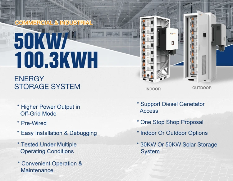 Bluesun Complete Solar Hybrid Battery System Kit 30KW 50KW High ...