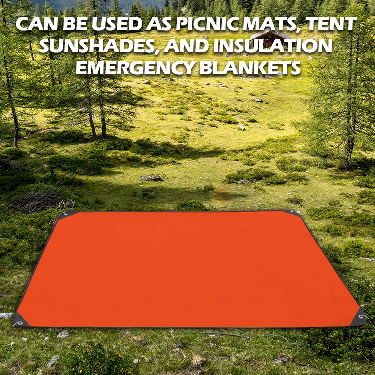 Baiyuheng Camping Survival Gear Outdoor Life Emergency Sleeping Bag Thermal Keep Warm Waterproof First Aid Emergency Blanket