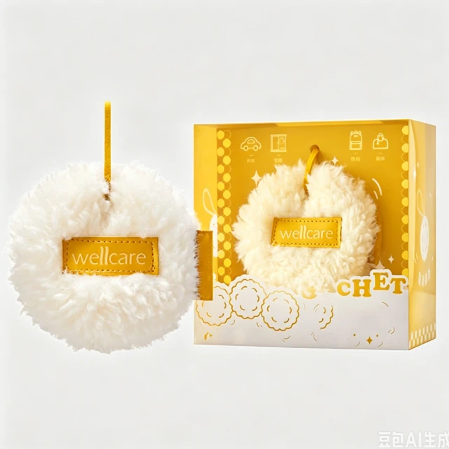 Plush Round Scented Bag Floral &