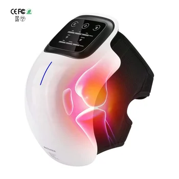Infrared Pain Relieve Arthritis Knee Joint Treatment Electric Smart Physiotherapy Hot Compress Knee Massager Machine With Heat