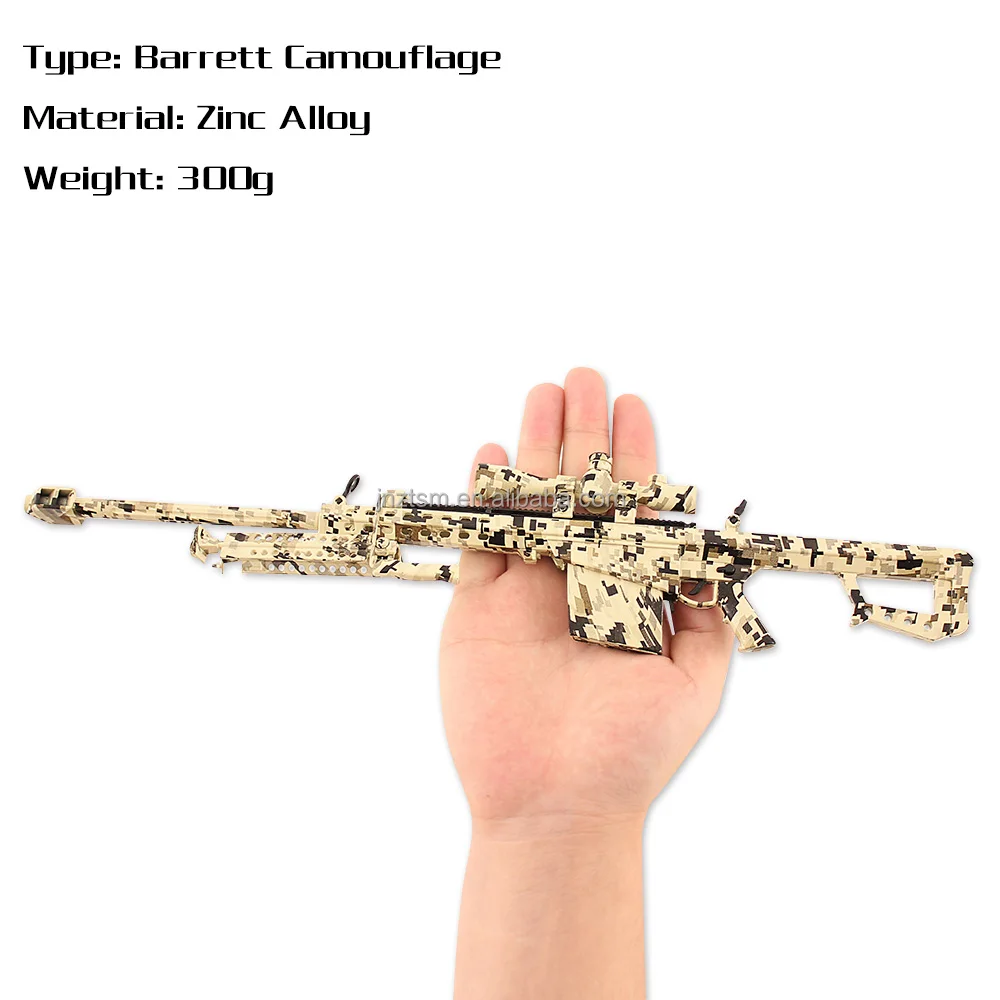 Model Guns Toy Miniature Cal Gun Model Black 13 Scale Camouflage Die