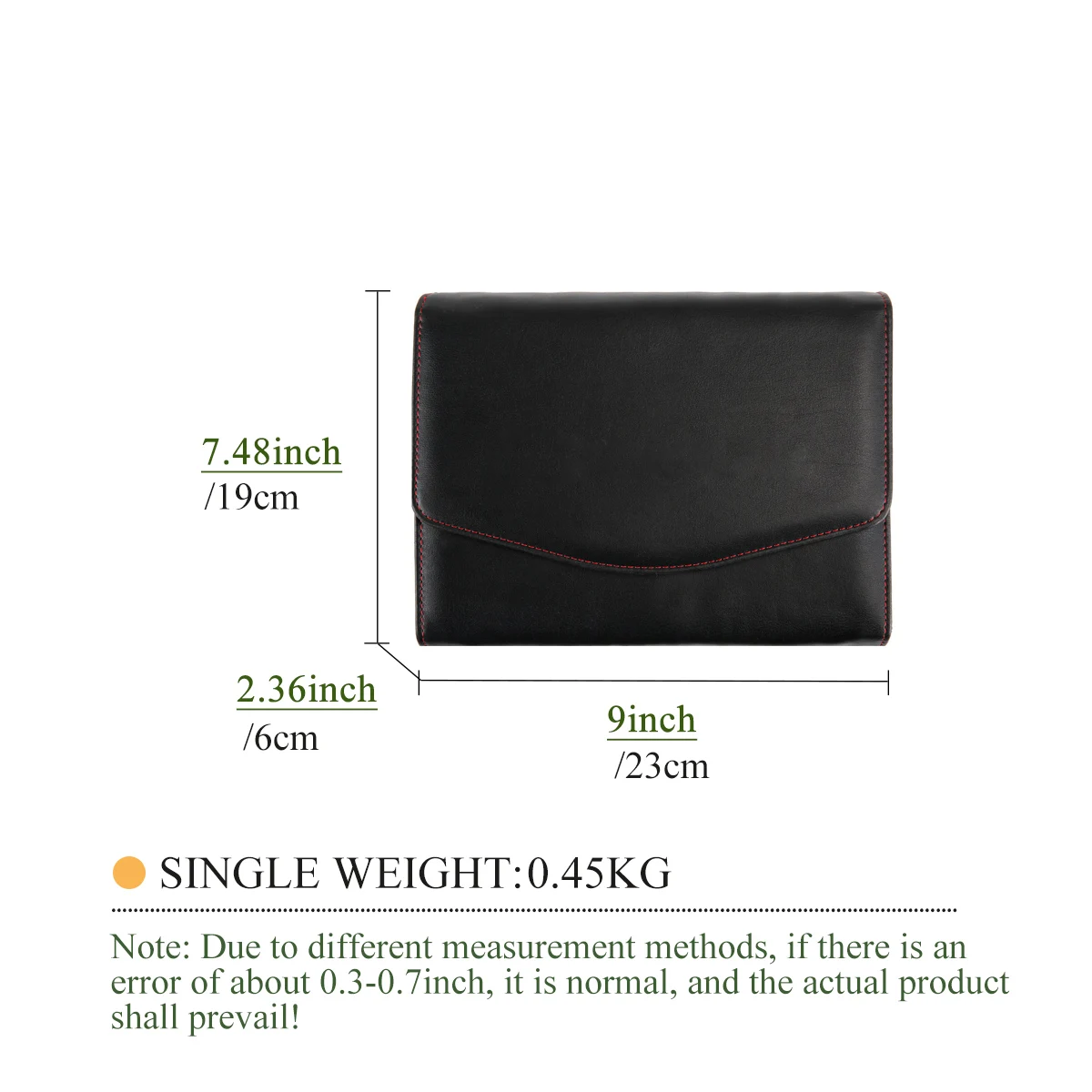 Car Manual Holder  Vehicle Document Storage Car Owners Manual Case Cover Pouch With Name Card Holder Inside