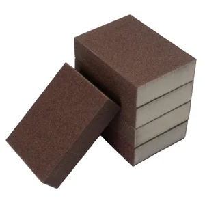 Emery Sponge for Deep Cleaning Household Different Density Sponge Brown Soft