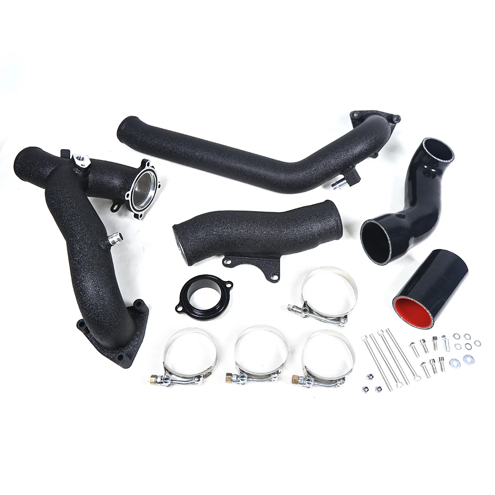 Post Throttle Valve Charge Pipe Kit For Audi B9 / B9.5 S4 S5 3.0T 2017+