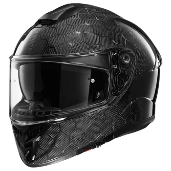 Carbon Fiber Helmet ILM Motorcycle Helmet Full Face DOT Model 861C