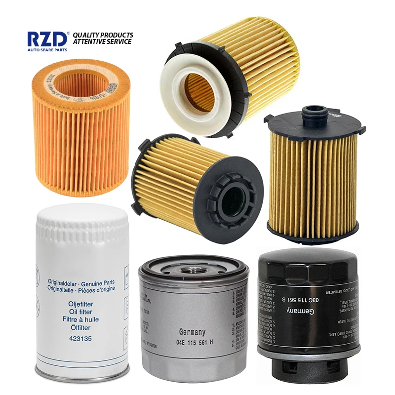 Auto Parts Engine Systems Genuine Car Oil Filter for VW Volkswagen Audi Mercedes Benz BMW Volvo