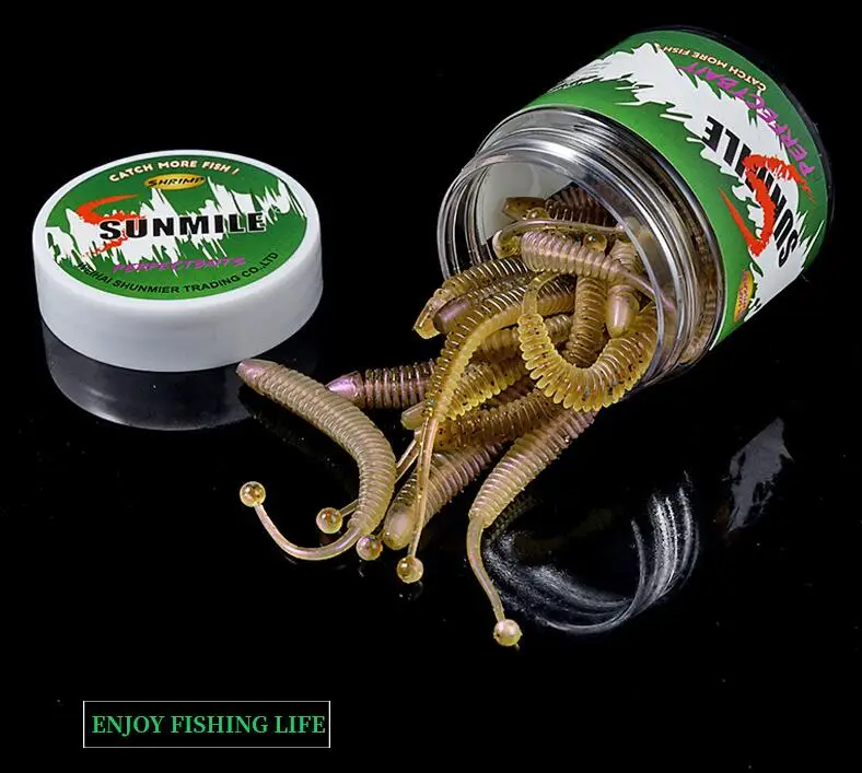 New Silicone Worm Soft Fishing Lures 5cm6cm 8cm Artificial Rubber Earthworm Baits Flexible Lures Pesca Jig Trout Jig Soft Bait