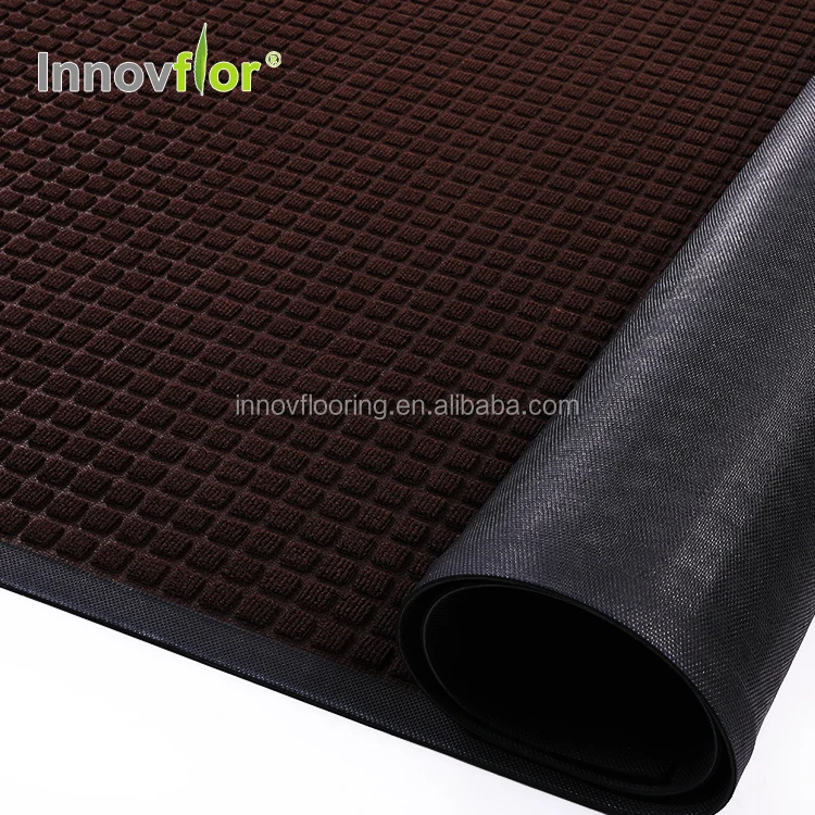 Впитывающий полиэстеровый Противоскользящий дешевый напольный коврик с принтом лучшее качество для