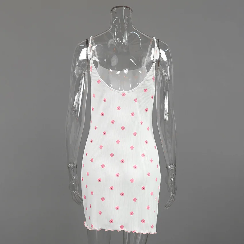 2026 knitted printed european and american style pajamas women's autumn best-selling long sleeve nightgown slip nightdress — detail