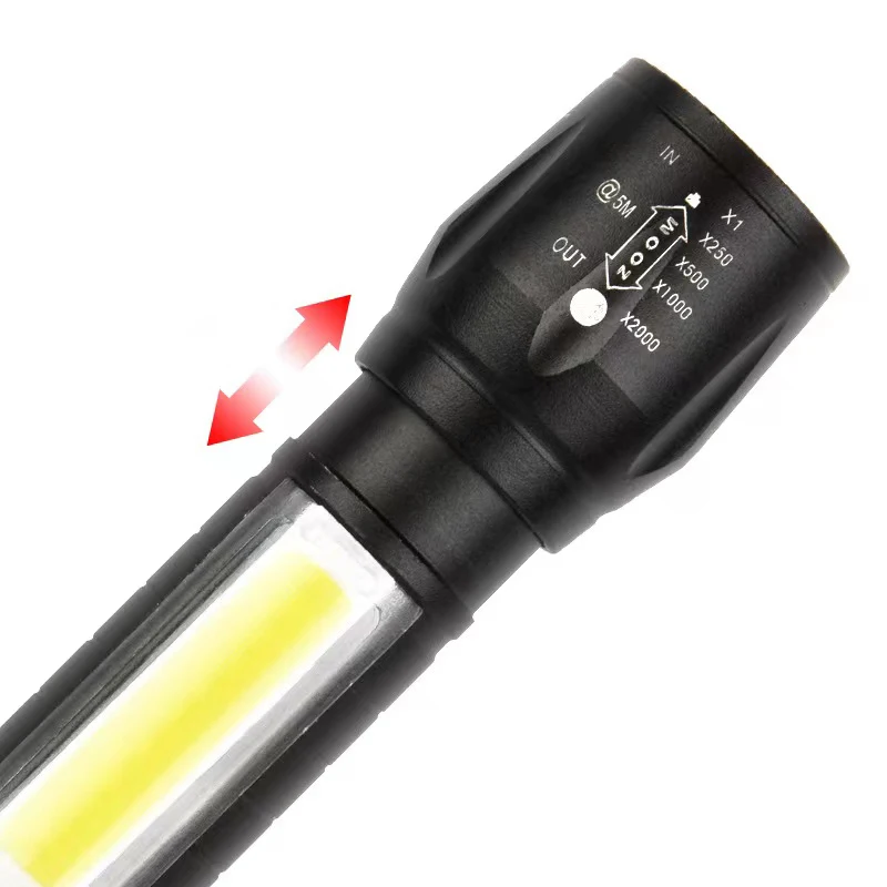 Small Pocket Rechargeable Powerful Torch Smallest Rechargeable Usb Led ...