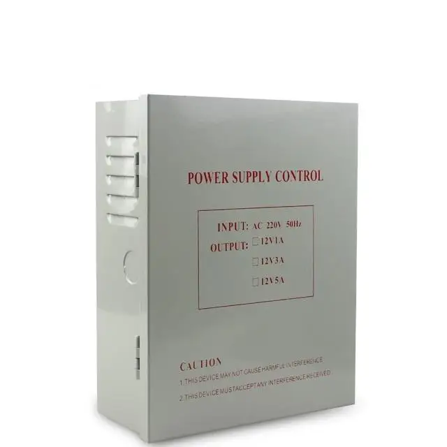 Access Control Power Supply for Battery Backup Single Output AC to DC 12V 24V