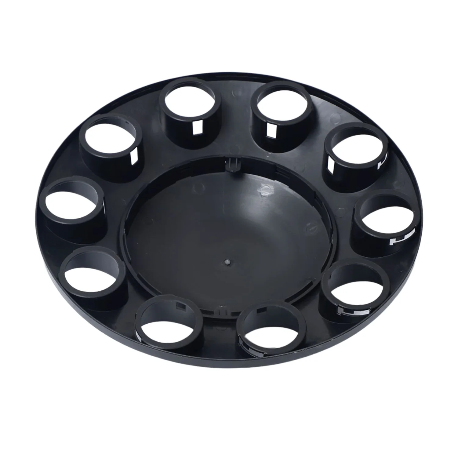 Truxpro Black Abs Standard Axle Cover Kit Hubcaps With 60