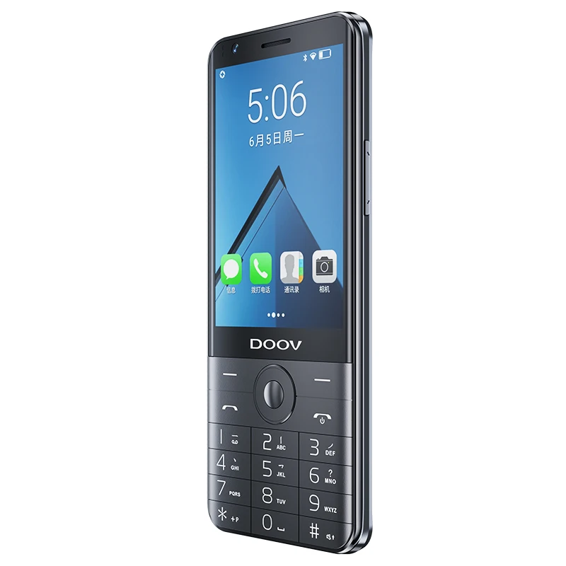 Doov R17 PRO 4G Elder Mobile Phone Type C Dual Sim Card Feature Phone  with Android Keypad Touch Screen 4+64gb
